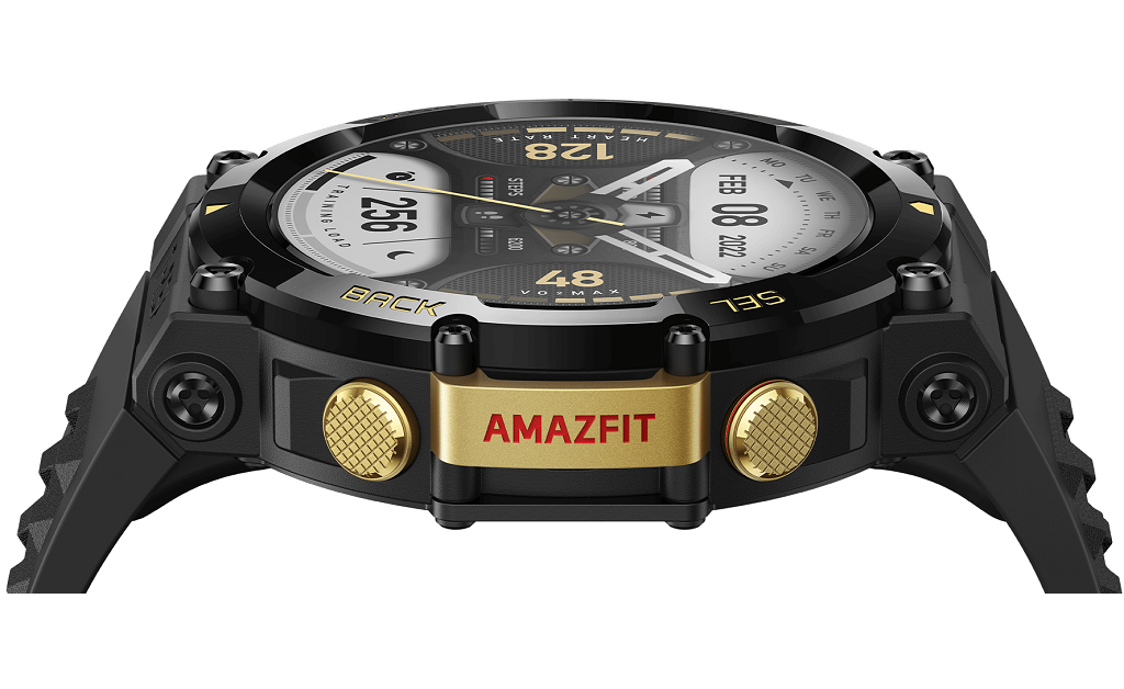 Amazfit T-Rex 2 é um smartwatch com resistência de nível militar