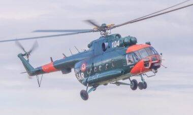 Letônia faz doação de helicópteros para a Ucrânia