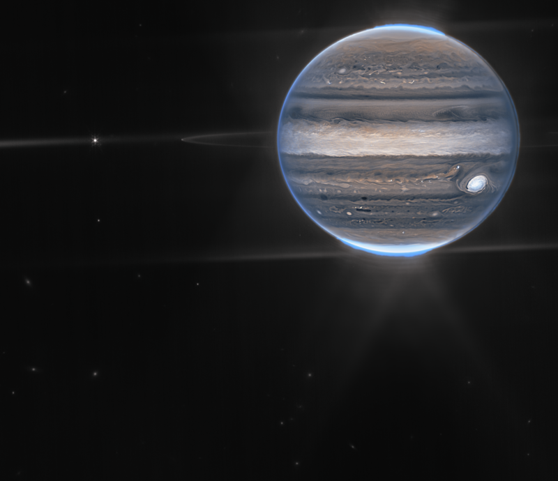 Novas fotos do James Webb revelam detalhes de Júpiter
