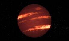 James Webb encontra exoplaneta com nuvens de areia