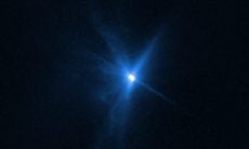 Hubble e James Webb registram impacto da nave Dart