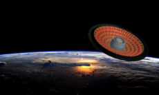 Nasa lança disco voador inflável no espaço; saiba mais
