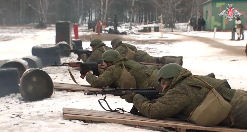 Russos treinam tropas da Bielorússia e aumentam temor de entrada de mais países na guerra. Foto: Reprodução